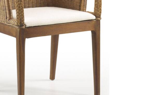 Cadeirão New India Rattan 24402