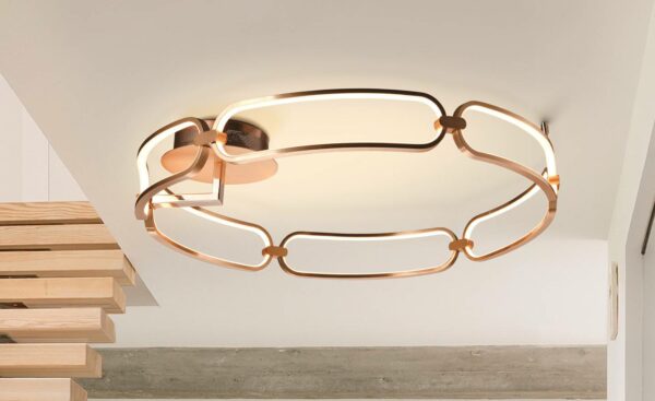 Plafond Colette 80 Rose Gold