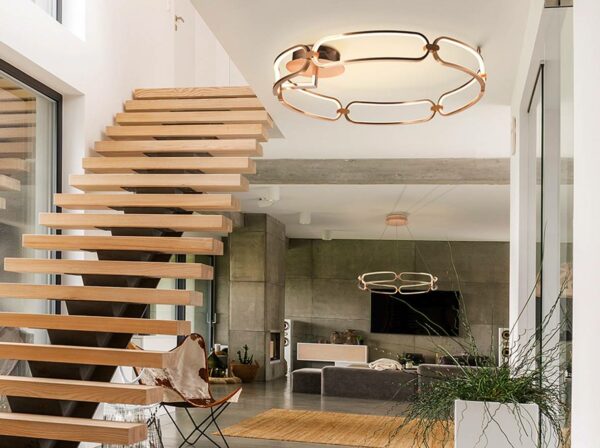 Plafond Colette 80 Rose Gold