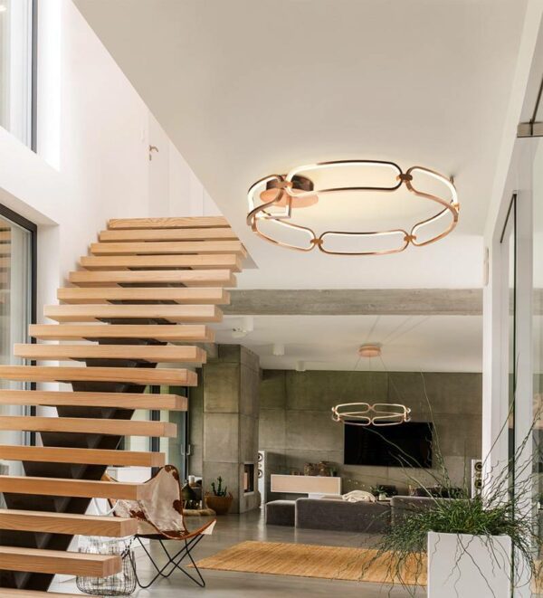 Plafond Colette 80 Rose Gold