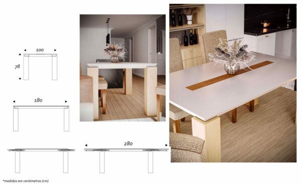 Mesa de Jantar Ref. 58