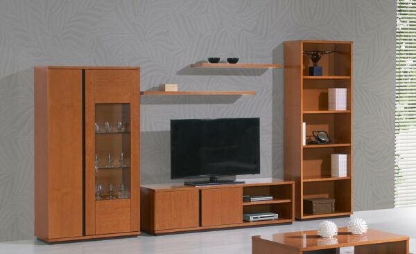 Móvel TV Chiado Wengué Pinho Mel Lourini