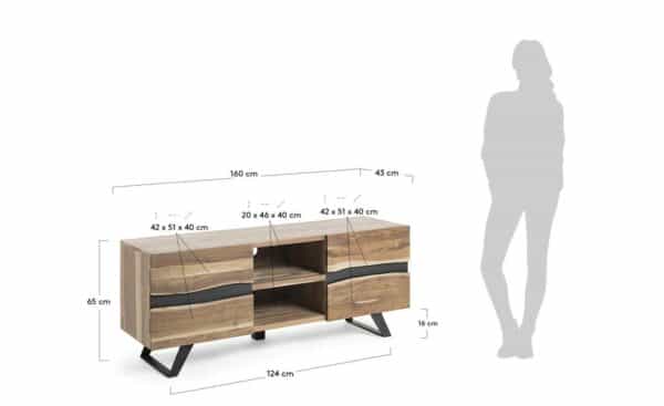 Móvel de TV Uxia CC0471M43