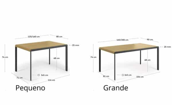 Mesa de Jantar Nadyria CC1974M40