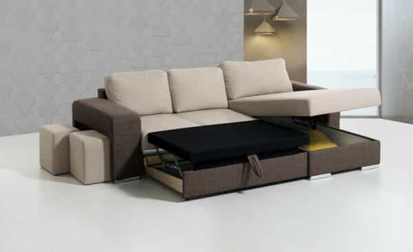 Sofá Chaise Calvin Lourini | Moveistore - Loja Online de Mobiliário