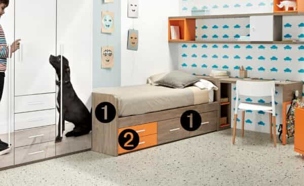 Cama Individual Sonrie 3