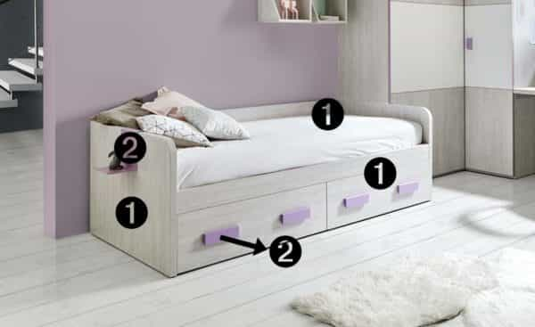 Cama Individual Sonrie 9