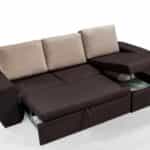 Sofá Cama c/ Chaise Cannes