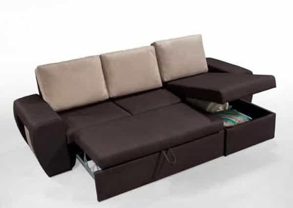 Sofá Cama c/ Chaise Cannes | Moveistore - Loja Online de Mobiliário