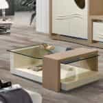 mesa de centro cristal