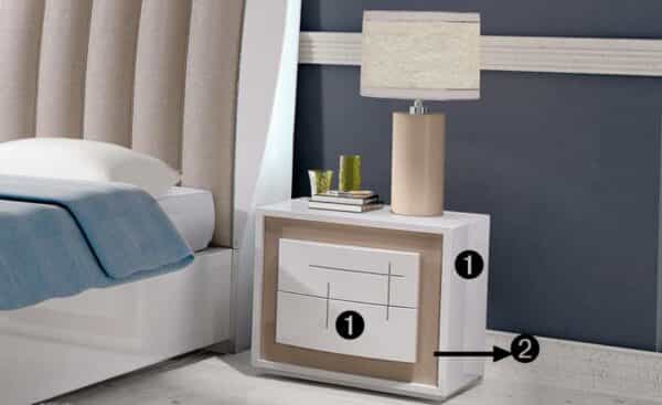Mesa de Cabeceira Gloss