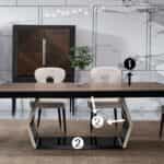mesa de jantar extensivel sagres