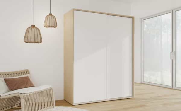 Roupeiro de 2 Portas de Correr Uno | Moveistore - Loja Online de Mobil