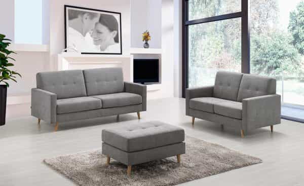 Sofá 3 Lugares Vidal Lourini | Moveistore - Loja Online de Mobiliári