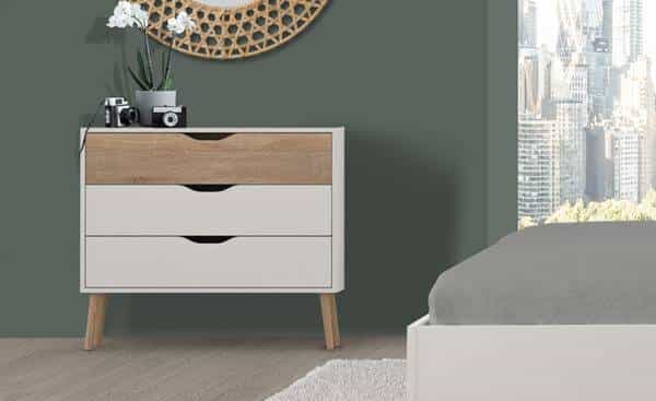 Comoda Faro Lourini | Moveistore Loja de Móveis Online
