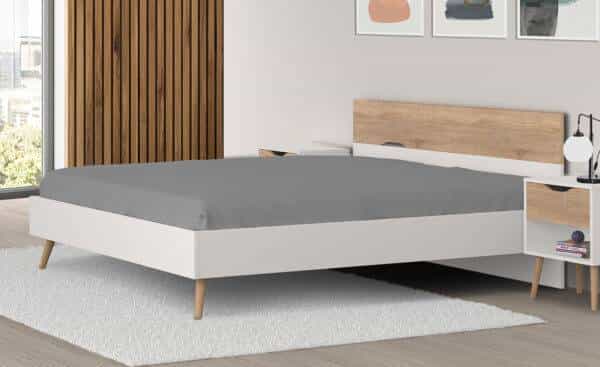 Quarto de Casal Faro - Lourini | Moveistore - Loja de Móveis Online Paços de Ferreira