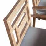 Conjunto Mesa e 4 Cadeiras de Exterior Jawi
