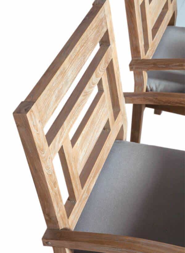 Conjunto Mesa e 4 Cadeiras de Exterior Jawi
