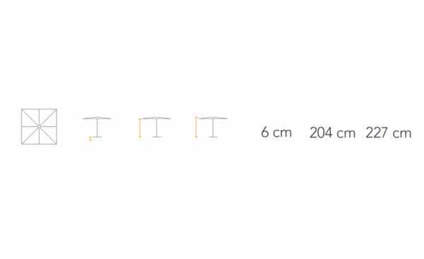 Guarda Sol JCP.101 Skyline Design | Moveistore Design de Exterior