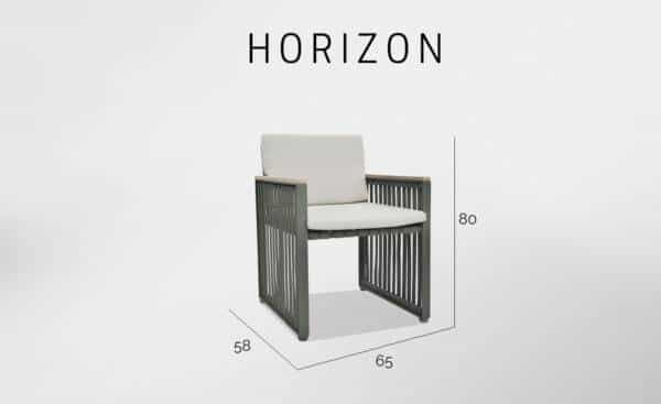 Cadeira de Jardim Horizon - Cadeiras de Jardim | Moveistore