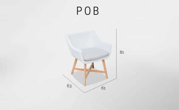 Cadeira de Exterior POB Skyline Design | Moveistore - Loja Online de Móveis Paços de Ferreira Capital do Móvel