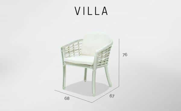 Cadeira de Jardim Villa | Skyline Design | Cadeiras de Exterior | Moveistore - Loja Online de Móveis para Jardim