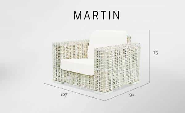 Cadeirão de Exterior Martin Skyline Design | Moveistore - Loja Online