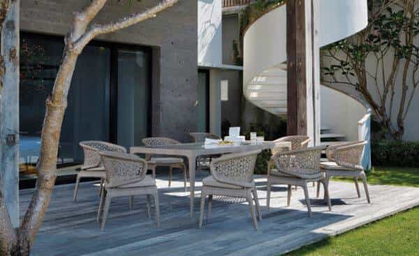 Mesa de Jardim Retangular Journey - Mobiliário de Exterior | Moveistore