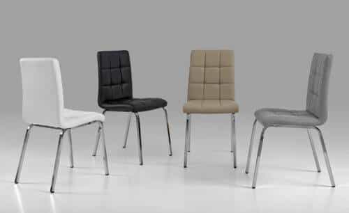 Cadeira Cromada 804DC-D728-3SC Cadeiras de Metal | Moveistore - Loja Online