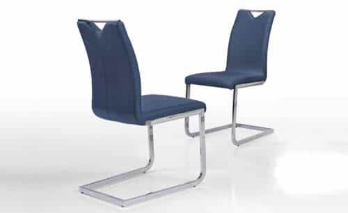 Cadeira Cromada PU 763X-755-1 | Moveistore - Loja Online de Mobiliário