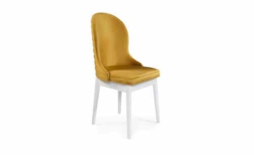 Cadeira Veludo 890 Asel Cadeiras Madeira | Moveistore - Loja Online de Mobiliário