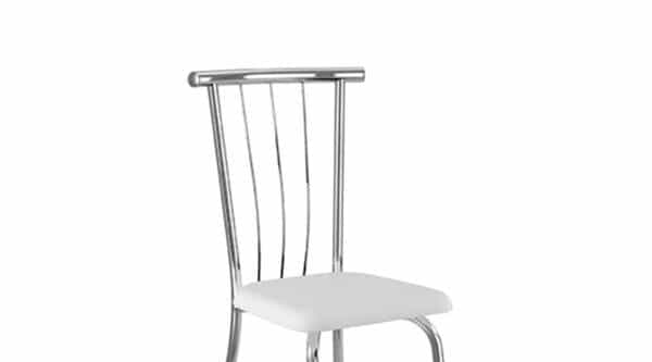 Cadeira de Cozinha Cromada 8860154 | Moveistore - Loja Online de Mobiliário e Decoração