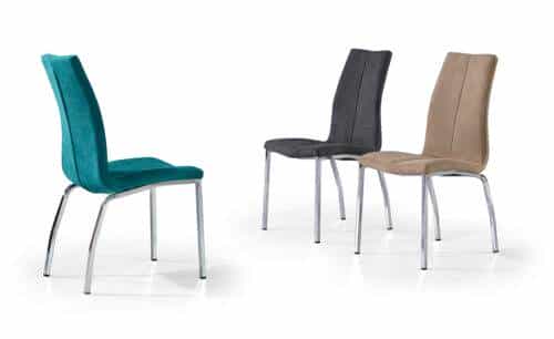 Cadeira de Sala Cromada 859DC159F Cadeiras de Metal | Moveistore - Loja Online