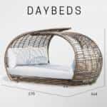 Daybed Amber