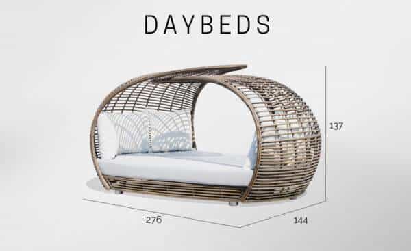 Daybed Amber Skyline Design | Moveistore - Loja Online de Mobiliário e Decoração para Casa e Hotelaria