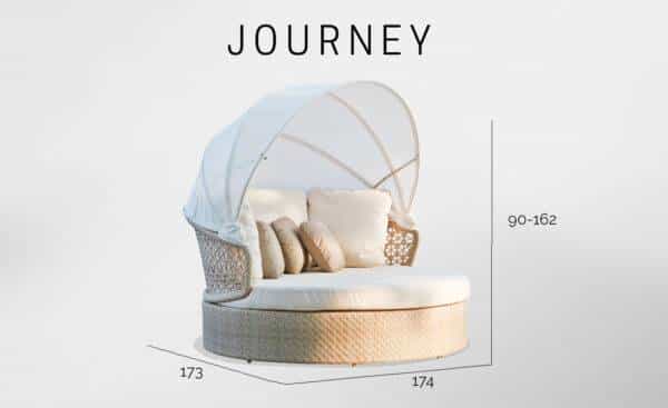 Daybed Journey Skyline Design | Moveistore - Loja Online - Móveis para Exterior