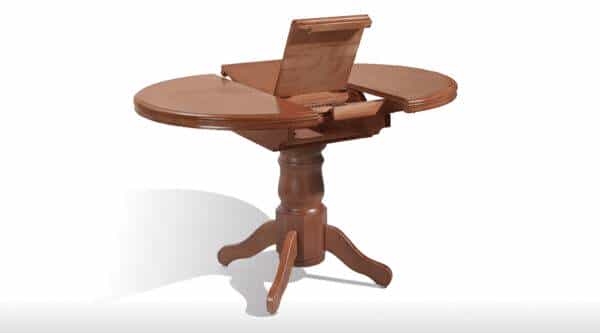 Mesa Redonda Extensível Cerejeira 684WT15 | Moveistore - Loja Online