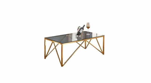 Mesa de Centro Dourada 863TT-024 | Moveistore - Loja Online de Móveis