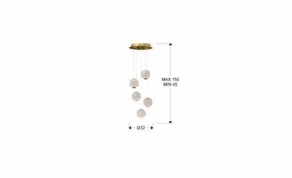 Candeeiro de Teto Austral 354196 | Moveistore - Loja Online de Mobiliário