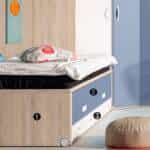 Compacto com Cama Extra e 4 Gavetas LB 34