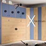 Cama Rebatível Horizontal com Arrumação LB 63