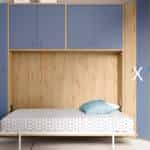 Cama Rebatível Horizontal com Arrumação LB 63