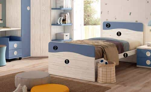 Cama de Menino LB 78 precos de Camas e Cabeceiras Individuais Moveistore Loja Online