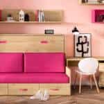 Cama Rebatível Horizontal com Sofá LB 67