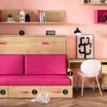 Cama Rebatível Horizontal com Sofá LB 67