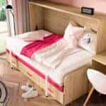 Cama Rebatível Horizontal com Sofá LB 67