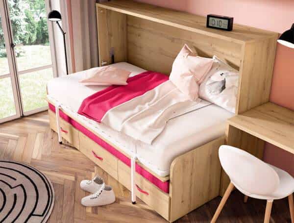 Cama Rebatível Horizontal com Sofá LB 67 precos de Camas e Cabeceiras Moveistore Loja Online