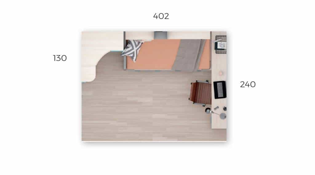 Quarto de Criança Compacto LB 59 precos de Quartos Juvenis Moveistore Loja de Móveis Online