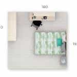 Quarto Juvenil com Roupeiro LB 79