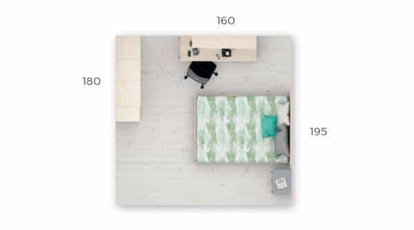 Quarto Juvenil com Roupeiro LB 79 precos de Quartos Juvenis Moveistore Loja Online